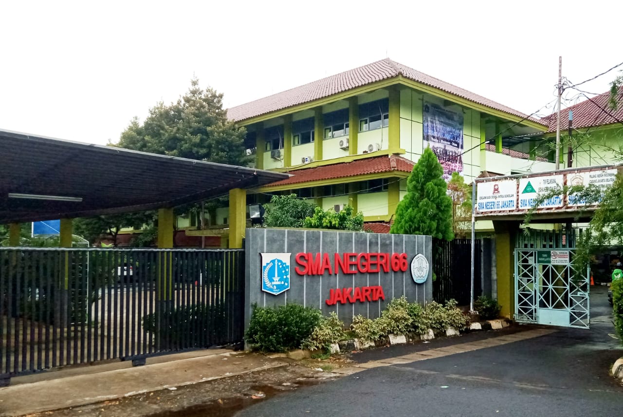 Gedung SMA Negeri 66 Jakarta di Pondok Labu