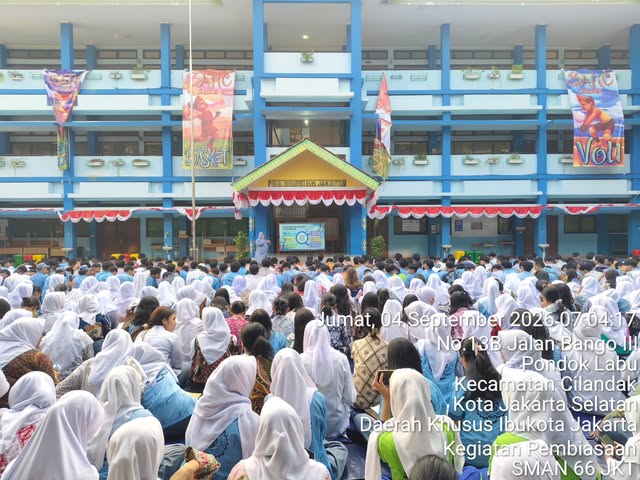 Postingan Instagram SMA Negeri 66 Jakarta