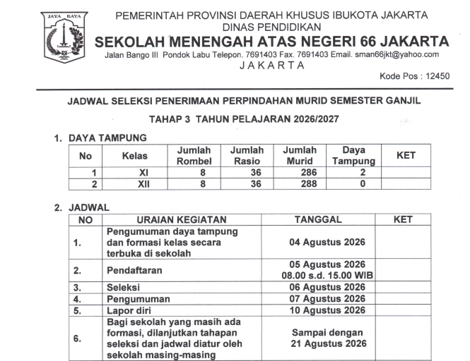 Mutasi Tahap 3